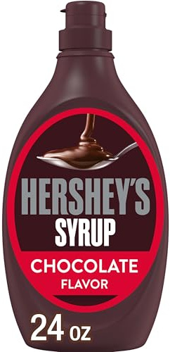 Hershey's Sirope De Chocolate - 680 gr | Jarabe de chocolate kosher en botella exprimible, ideal para leche, helado, brownies, pasteles y postres caseros, 24 onzas