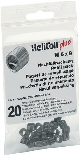 Gewindeeinsatz-Set 10- bzw. 20-teilig 1,5×d M4 HELICOIL (VE 1 Pack)