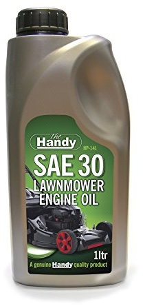 The Handy 1 Litre SAE30 Lawnmower Engine Oil - Grey