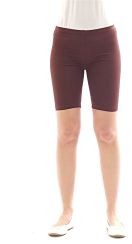 YESET Kinder Shorts Sport Pants Sportshorts Kurze Leggings aus Baumwolle Jungen Mädchen braun 140