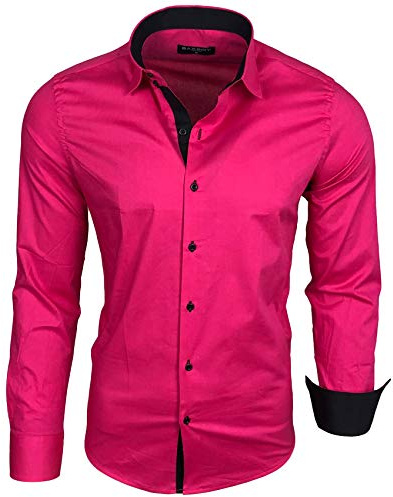 Baxboy B-500 Chemise à manches longues pour homme