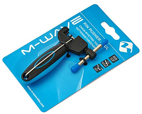 KHE M-Wave Tire-rivet pour chaîne de vélo Noir/bleu 100 g