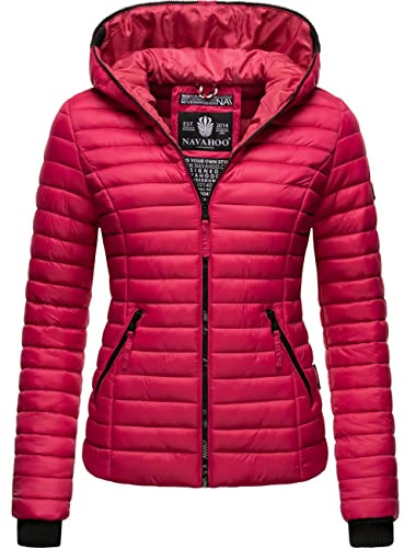 Navahoo Giacca Trapuntata Mezza Stagione da Donna Kimuk Fucsia S