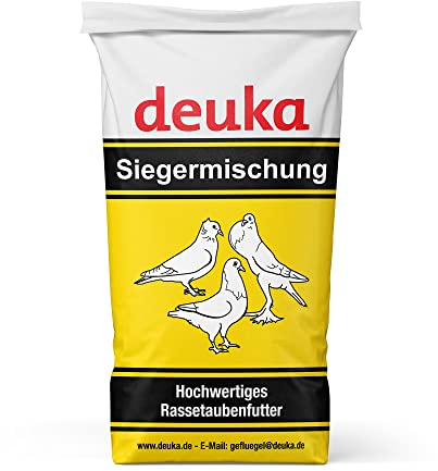 deuka Siegermischung I | 25 kg | Hochwertiges Rassetaubenfutter | Ergänzungsfuttermittel für Tauben | ausgewogenen Basismischung für Rassetauben | Taubenfutter