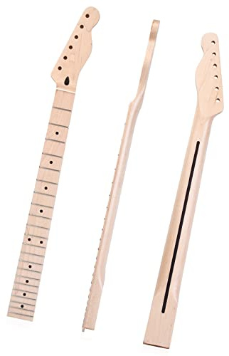 Unfertiger Gitarrenhals E-Gitarrenhals Mit 22 Bünden Griffbrett Aus Kanadischem Ahorn Für TL-E-Gitarrenhals