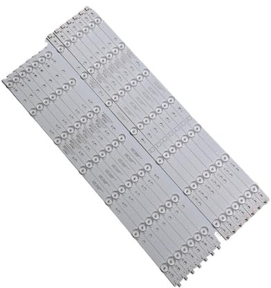 WASQUBKS Led-hintergrundbeleuchtung Streifen 14 Lampe Kompatibel for Philips 55 TV 55PUS6501/12 55PUS6551/12 55PUS6561 55PUS6581 GJ-2K16-550-D714-V4-L R