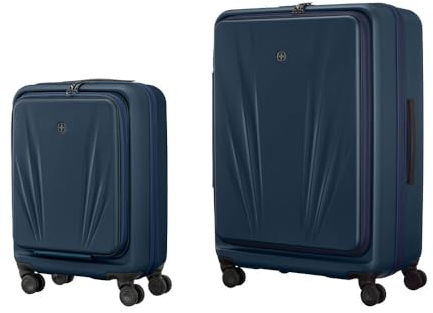 Wenger Skyon Set de 2 Maletas, Equipaje de Mano + Maleta L, Carcasa rígida, Trolley, Compartimento para portátil y Tableta, Cierre de Seguridad