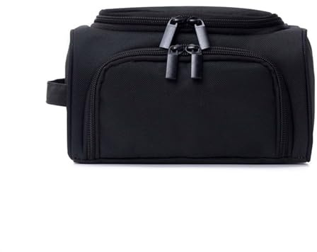MisFun Federmäppchen mit Großem Fassungsvermögen, Federtasche Pencil Case Schulmäppchen, Mäppchen Teenager, Bleistifttasche für Schule & Büro, Federmappe Geeignet für Jungen & Mädchen (Schwarz)