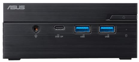 ASUS PN53-S5026MDS1 Mini Desktop PC (AMD Ryzen 5 7530U Prozessor, integrierte Radeon Grafik, 8GB DDR4 RAM, 256GB M.2 NVMe PCIe 3.0 SSD, Intel WiFi 6E, Bluetooth 5.2, ohne Betriebssystem)