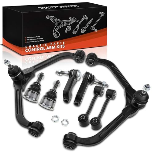 Frankberg Set di 8 bracci di controllo dell'asse anteriore 6512602AA | Compatibile con: Cherokee KJ