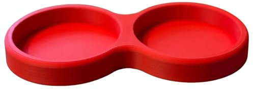 Stand for Le Creuset Salt and Pepper Mills, UK Handmade, Multiple Colours Available, 21cm/30cm Options (Mills not Included), Many Options (Red, Wider Fit (for 30cm Mills))