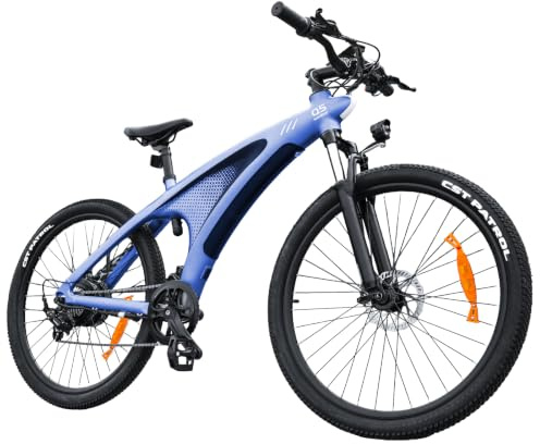 HX Q5 Shark Vélo Électrique Homme 27.5 VTT Batterie 13/20Ah 95Nm | VTT électrique adulte homme, capteur de couple, 60/100km autonomie, freins à disque hydrauliques, suspension réglable