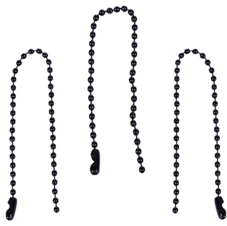 VILLCASE 100 Pezzi Catena Pallini Colorata Regolabile per Gioielli e Decorazioni DIY Catena Anti-ruggine per Portachiavi Collane e Accessori Moda