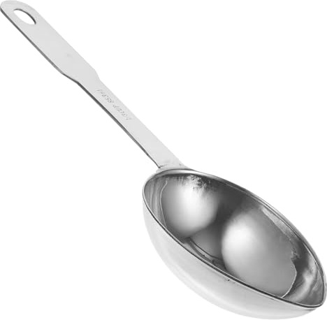 Toyvian Cucchiaio Misuratore in Acciaio Inossidabile Cup Cucchiaino Inox Piccolo e Leggero per Appenderlo Strumento Preciso per Misurare Ingredienti Secchi in Cucina