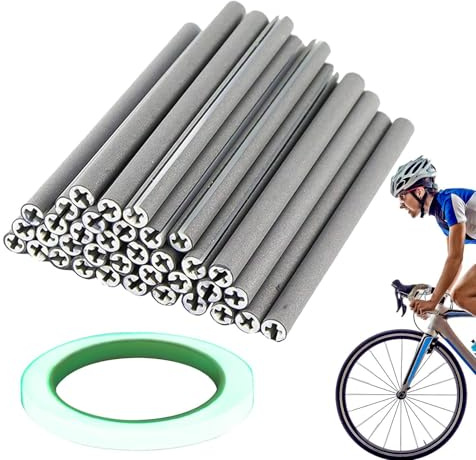 Reflectores de radios | 36 Piezas de Alta Visibilidad Impermeables | Reflectantes para radios de conducción Nocturna | para Adultos y niños, Ciclistas al Aire Libre, Ciclismo y
