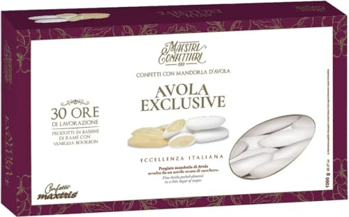 Confetti Maxtris EXCLUSIVE LINEA ORO AVOLA MANDORLA 37 BIANCHI