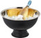 Relaxdays Champanera XXL, Enfriador Champán Acero Inoxidable, Cubo para Botellas Vino Espumoso, 23,5 x 40 cm, Negro
