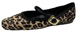 Ballerine da Donna Scarpe da Donna per Leva Rotonde Scarpe Casual Leopardo da Lera-Leopardato-37