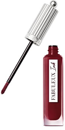 Bourjois Fabuleux Ink Lacquer, 05 Berry'tale Romance, tinta labbra glossata. Arricchita con olio di girasole, no transfer, non secca e a prova di sbavatura, tenuta fino a 8 ore, 3,5 ml