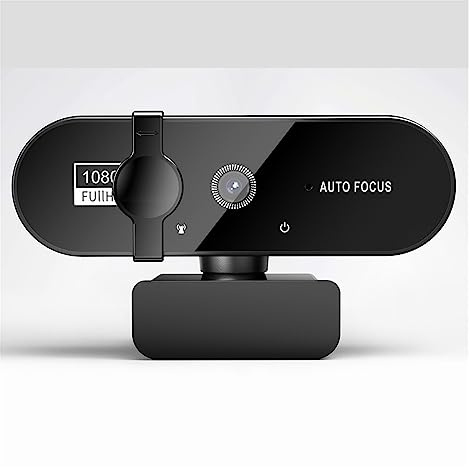 Webcam PC, Webcam for PC Web Camera Mini Web Cam con microfono Usb Webcan Messa a fuoco automatica 4K 2K 1080P Full HD Stream Camera for computer portatile ,per streaming live, videochiamate, conferen