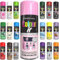 Spray Paint Bubblegum Pink Gloss Aerosol 400ml Cans - Quick Dry, All Purpose Spray Paint for Interior and Exterior Ideal for Wood, Metal, Plastic, Indoor & Outdoor Use