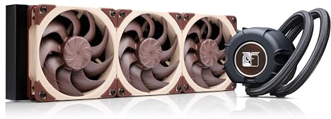 Noctua NL-LC1-36 : Refroidisseur Liquide All-In-One (AIO) Silencieux 360 mm pour CPU AMD AM5 et Intel LGA1851/LGA1700 (Noir, Marron, Beige)