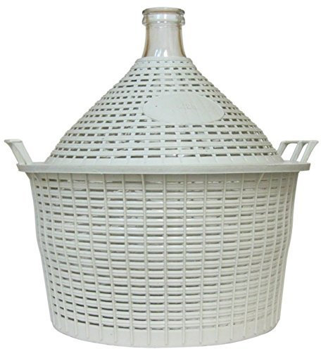 GLASBALLON GÄRBALLON WEINBALLON GLAS BALLON im KORB WEINHERSTELLUNG 25L NEU B25 by MultiDepot