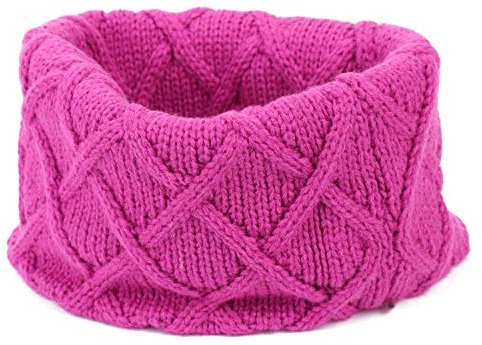 Halstuch Mädchen Jungen Schal Warm Einfarbig Kinderschal Gestrickt Halswärmer Stricken Winterschal Weich Rundschal Loop Kinder Schlauchtuch Winter Strickschal für Outdoor Fahrrad Spielen