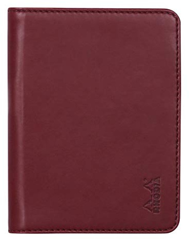 Rhodia 211008C Mappe für Block oder Notizheft Rhodiarama N.11 Weinrot