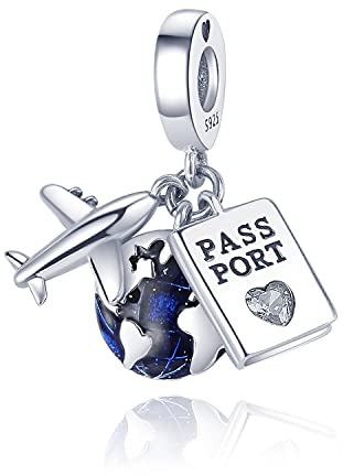 MULA Charms Anhänger Silber 925 für Armbänder, Kompatibel mit Europäischen Armbändern und Halskette für Frauen