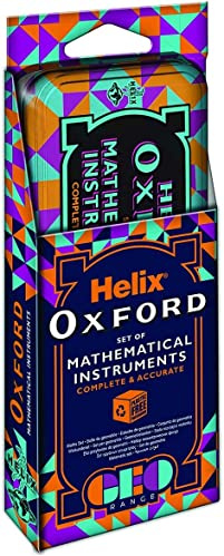 Helix Oxford Geo Matematik-set – orange