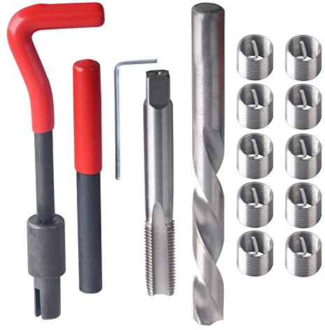 DAYUAN Gewinde Reparatur Satz M14x1.5 Gewindereparaturwerkzeuge Einsätze Hülsen