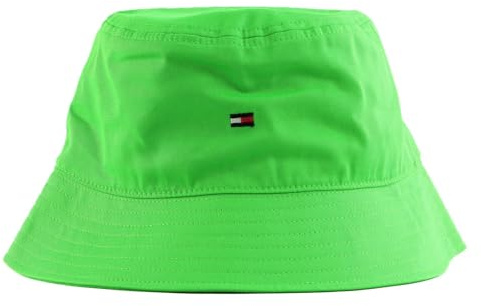 TOMMY HILFIGER TH Flag Bucket Hat Spring Lime