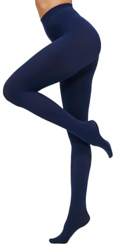 CozyWow Damen Strumpfhose 80D Elastisch blickdichte Hoch Taille über 30 Farben
