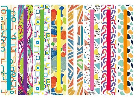 1 lot de bandes mignonnes pour enfants - Outils de dyslexie - Règles de lecture - Marque-pages pour enfants - Surligneur de lecture - Marque-pages pour enfants - Animaux mignons