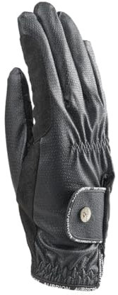 Aubrion - Herren/Damen Unisex Reithandschuhe Stadium, Winter (L) (Schwarz)
