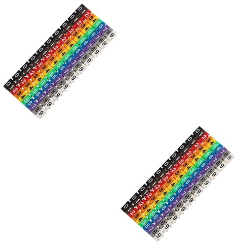 BELLIFFY 200pcs Cable Management System Cord Identification Tags Wire Covers Cable Wire Tacks