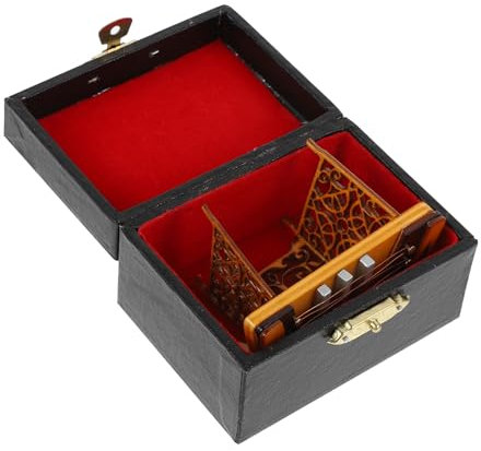 Zerodeko Realistisches Hackbrett Modell Musikalisches Miniatur Instrument Dekoration Für Schreibtisch Feine Handwerkskunst Platzsparend Langlebig Einzigartiges Design