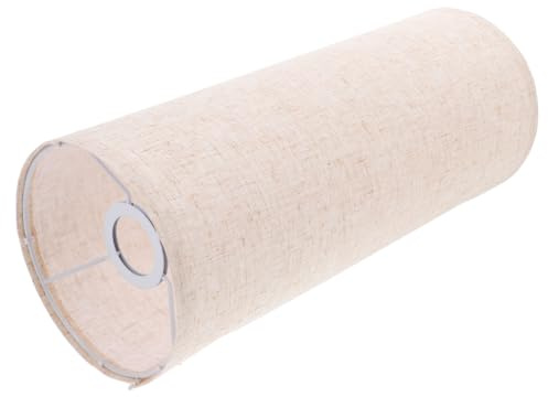 ERINGOGO Moderner Zylindrischer Lampenschirm für Stehlampen Dekorativer Drum Lampenschirm für Schlafzimmer und Wohnzimmer Einfache Installation und Sanfte Beleuchtung
