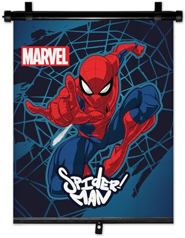 Marvel Spider-Man Auto-Sonnenrollo 36x45 cm (A)