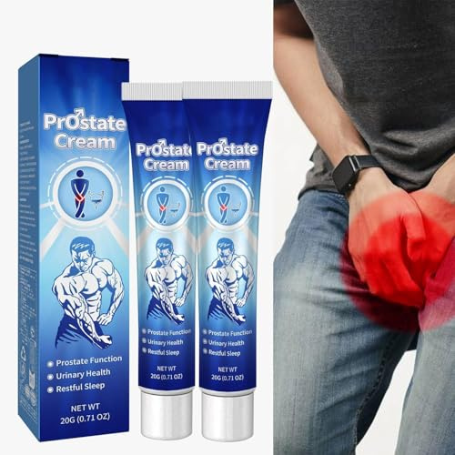 2pc Crema para Picazón de Parte Privada para Hombre, Crema para Aliviar la Picazón, Cream Corporal para la Piel, Apto para Zonas Íntimas 20g