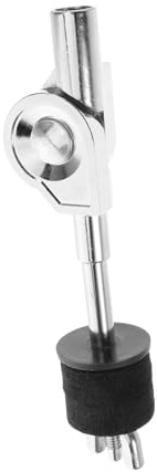 SUPVOX Soporte de Varilla del Platillo Ajustable en Aleación con Brazo Extensible y Instalación Segura para Apilador de Platillos en Salas de Práctica y Escenarios de Concierto