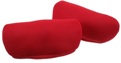 MOLUCKFU Krycköverdrag med Vadderade Armhålekuddar Halkfria och Andningsbara Underarmskydd i Tjock Svamp Universella och Bekväma Handtagskuddar för Långvarig Användning Rött