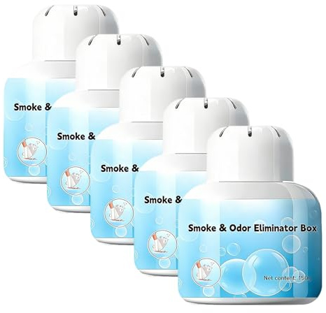 Smoke & Odor Eliminator Box for Home, Indoor Air Purifier Magic Box, Natural Plant-Based 150g Air Freshener, Long-Lasting Freshness for Pets Dust Smoke PoIIen Dander Smell (5)