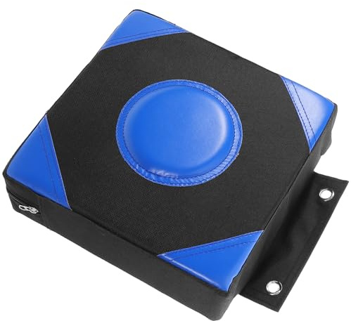 PAMINGONO Objetivo de Pared de Boxeo Azul para Entrenamiento Familiar, Tamaño Mediano, Saco de Boxeo Adultos, Equipo de Artes Marciales para Mejorar Coordinación y Reflejos en Casa