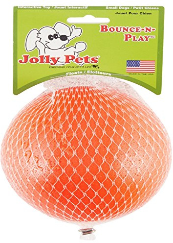 Horsemen's Pride Bounce-n-Play Jolly Ball, Orange