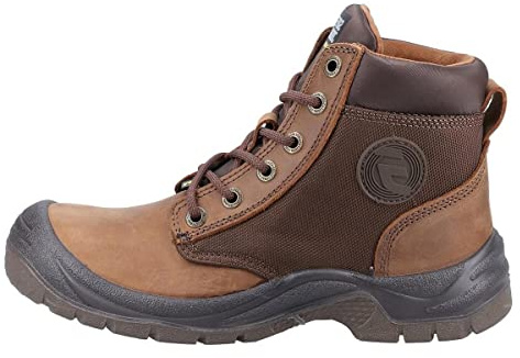 SAFETY JOGGER Sicherheitsstiefel Stahlkappen Herren - S3 / S1P Arbeitsschuh für Damen, rutschfeste Pannensichere Stahlsohle, Stoßdämpfender, Wasserabweisende Sicherheitsstiefel, Dakar Grau EU 44