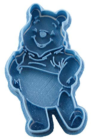 Cuticuter Winnie Puuh 2 Ausstecher, Blau