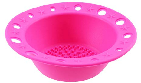 FOMIYES Silicone Scrubbing Pad Brush Cleaner Mat Makeup Brush Cleaning Tool Washing Mat for Cosmetics Makeup