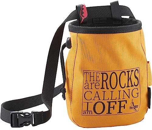 Red Chili Chalk Bag Giant Gelb - Farbenfroher geräumiger Chalkbag, Größe One Size - Farbe Golden Yellow
